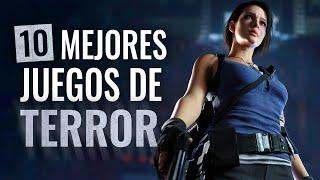 MI TOP 10 MEJORES JUEGOS DE TERROR MÁS ACOJONANTES QUE DEBES PROBAR