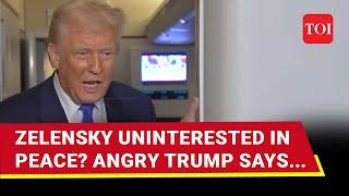 Angry Trump Shuts Down Reporter After Question On Putin; Slams Zelensky For Refusing Russia Deal?