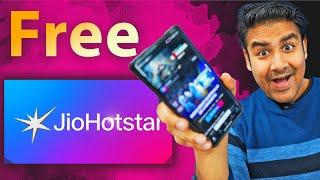 Watch Free JioHotstar - IPL 2025 & Everything For Free Legally