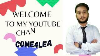 My channel Intro | Come4learn | Business | Motivational | Inspirational