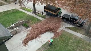 Leaf Tornado With The BillyGoat 29HP Debris Loader