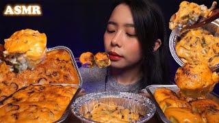 ASMR SALMON Mentai Rice & Dimsum MENTAI (Shrimp Chicken Shumai) | Eating Sounds