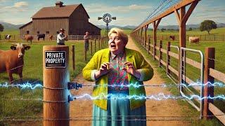 HOA Declared My Ranch ‘Community Land’—So I Put Up Electrified Fences! |Entitled People