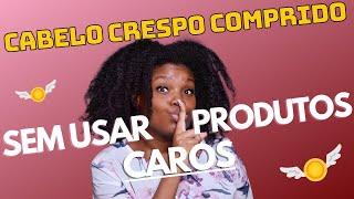 O melhor jeito de fazer o cabelo crespo crescer mesmo sem usar produtos caros