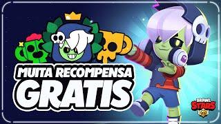 TUDO DE GRAÇA!  46 STARR DROPS, SKIN e PINS GRÁTIS no BRAWL STARS! SAIBA COMO GANHAR ESTES PRESENTES