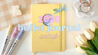 My bullet journal setup 2025 