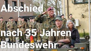 35 Jahre treu gedient: Verabschiedung eines verdienten Soldaten aus der Bundeswehr