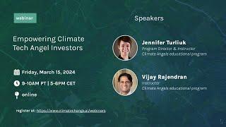 Climate Tech Angel Investing in the Age of AI
