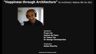 Webinar: Happiness Through Architecture 10 Oct 2021
