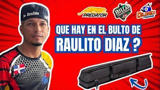 QUE TIENE RAULITO DÍAZ, EL CAMPEÓN DE RD EN SU BULTO DE BILLAR ?