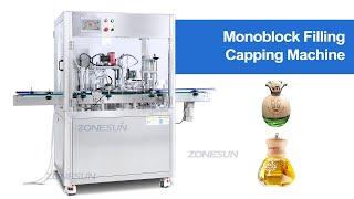 How to Use ZS-AFC28A Ireegular Bottle Filling Capping Machine