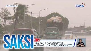 Bagyong Kristine - 116 pamilya mula sa 12 barangay sa Casiguran, Aurora, nananatili sa... | Saksi