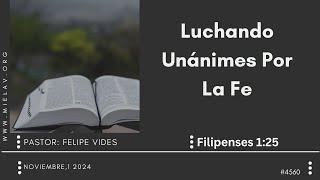 Luchando Unánimes Por La Fe