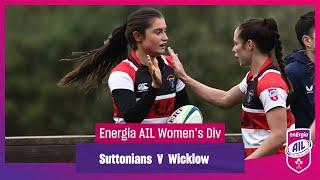 #EnergiaAIL Highlights Women’s Round 3: Suttonians v Wicklow