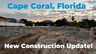 New Construction take off in SW Cape Coral, Florida