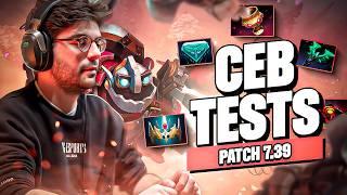 Ceb TESTS EVERYTHING from the NEW Dota 2 PATCH