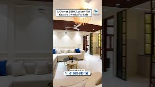 L-Corner 3BHK Flat Nearby Dwarka Delhi...... #shortsviral #3bhkflatdwarkamordelhi