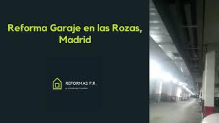 REFORMAS F.R. - Instalación de lineas de fontanería y calefacción en Garaje en las Rozas