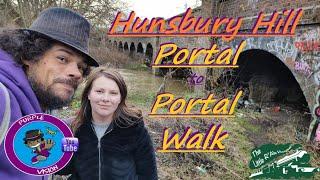 Walking Northampton Castle Station to Hunsbury Hill Railway Tunnel Portals