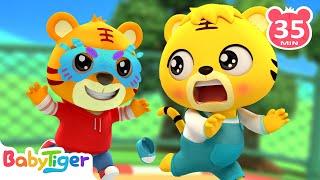 Walking Walking With Baby Animals | Animal Songs & Nursery Rhymes | Animals For Kids - BabyTiger