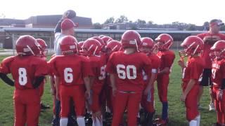 Bailey Elliott Maconaquah 3rd grade football