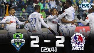 Seattle Sounders - Olimpia [2-2] (2x4) | GOLES | Octavos (Vuelta) | CONCACAF Liga de Campeones