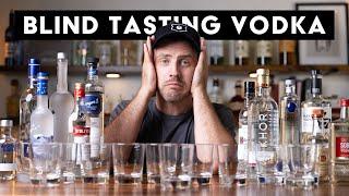 I blind tasted 12 VODKAS and this is what I learned