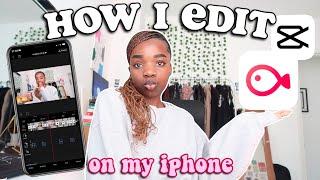 how to edit videos for youtube on iPhone!|| (how to start youtube in 2023 + edit on villo)