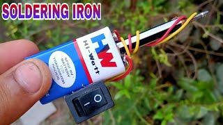 Make Soldering Iron Using Pencil/ How To Make Soldering Iron At Home