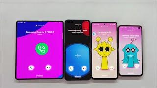 Samsung Galaxy Incoming call | Z Fold 3 + Z Flip 3 + S10e + A51 | Sprunki Calling