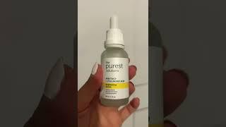 Gece bakım ürünlerim/ La Roche posay jel/ The purest tonik ve serumları/ Newgen/ Bee beauty