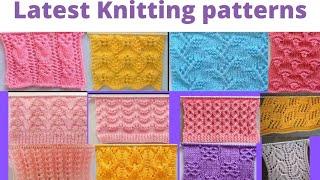 Latest Knitting patterns.Easy tutorial by Harji Creations with written Pattern in English.