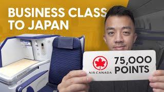 75,000 Aeroplan Points Gets You Business Class, to Japan?!