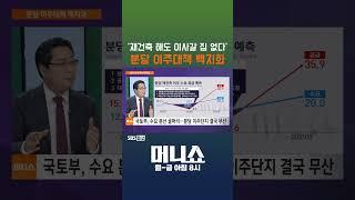 [머니숏] '재건축 해도 이사갈 집 없다' 분당 이주대책 백지화 #shorts