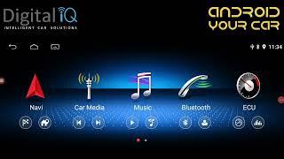 Digital iQ Android Car Multimedia Mercedes TOP 14 Series menu