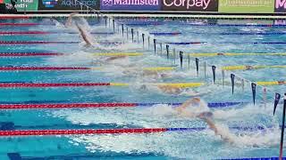 World Aquatics Swimming Championships 25m 2024 - Men 50m Backstroke - Semifinal - Miron Lifintsev