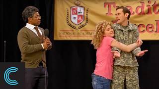 Army Dad Surprises Son at School - Studio C