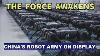 CHINA'S ROBOT DOG ARMY ON DISPLAY