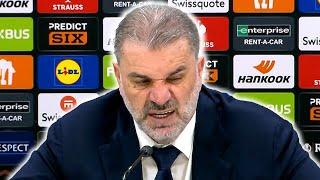 'It WASN'T GREAT from us tonight! NOWHERE NEAR level needed!' | Ange Postecoglou | AZ 1-0 Tottenham