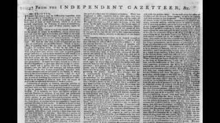 Examples of Historical Thinking - Bill of Rights - Federalist vs. Anti-Federalists