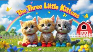 The Three Little Kittens | Nursery Rhyme & Kids Song | XenaTV