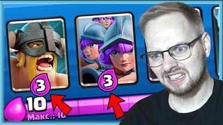  ЭТО ЧЕ ЗА ДИЧЬ? ВСЕ КАРТЫ ПО 3 ЭЛИКСИРА / Clash Royale