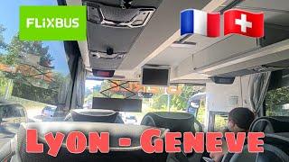 Flixbus Lyon to Geneve | France - Switzerland Bus Trip Report