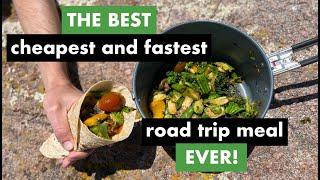 The cheapest, fastest and best road trip meal | Camping | Hiking recipes