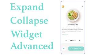 Flutter Expandable and Collapsible Text Widget | Dynamically Change Widget Size | Advanced
