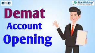 How to open Online Demat trading account | CSC Demat Account Opening | digital update