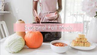 Seasonal Fall Meals | Vegan Fall Dinner Ideas | Black Homemaker