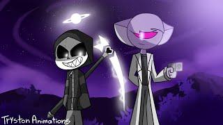 Grim Reaper & Alien Furry (SpeedPaint) READ DESCRIPTION
