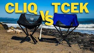 CLIQ vs TCEK Swivel Camping Chair