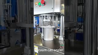 Vacuum Can Sealer Machine, Canned Food Vacuum Can Sealing Machine , Semi Automatic Vacuum Seamer
